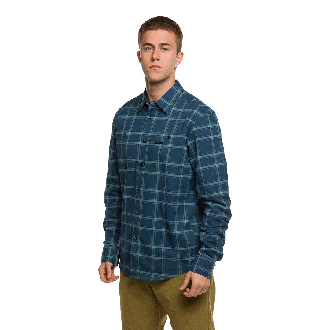 Camisa de hombre Zernez Trangoworld - Denim Denim-3