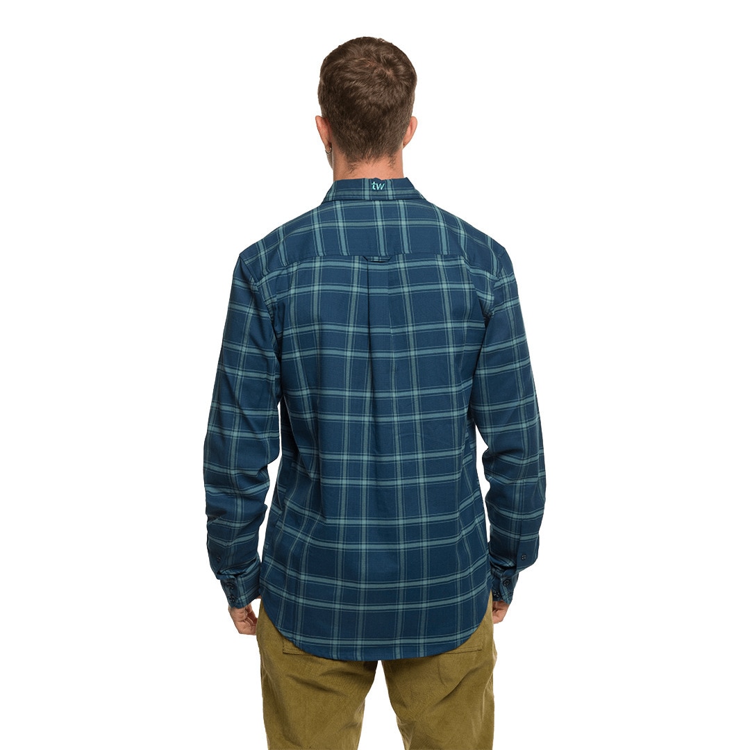Camisa de hombre Zernez Trangoworld - Denim Denim-4