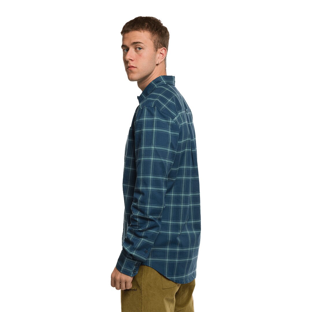Camisa de hombre Zernez Trangoworld - Denim Denim-5
