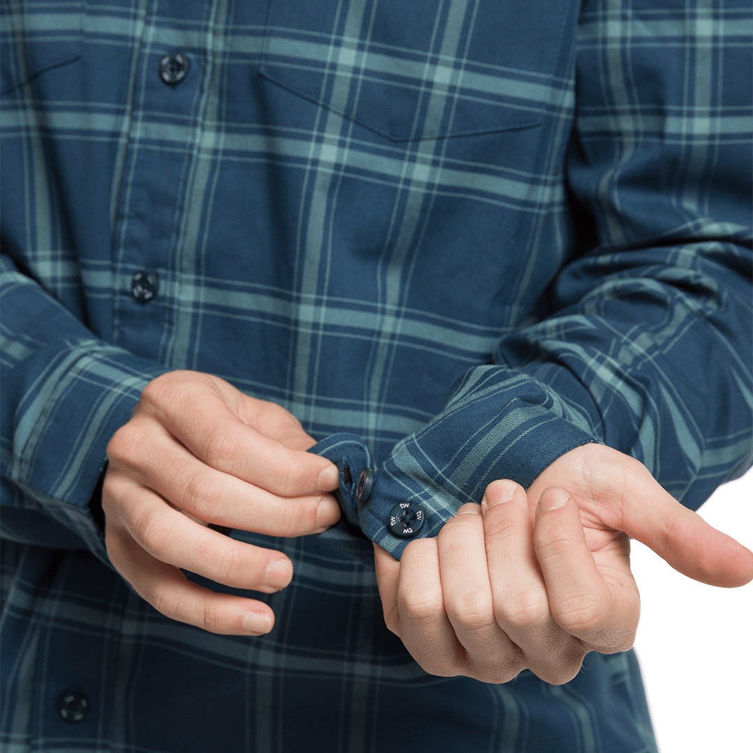 Camisa de hombre Zernez Trangoworld - Denim Denim-9
