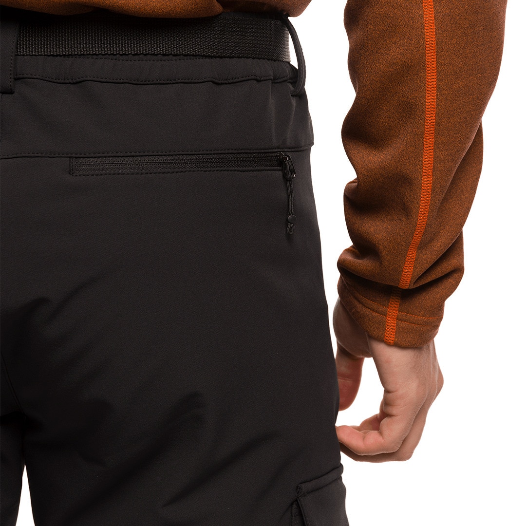 Imagen 6 de Pantalón largo de hombre Zagora Trangoworld - Negro Negro