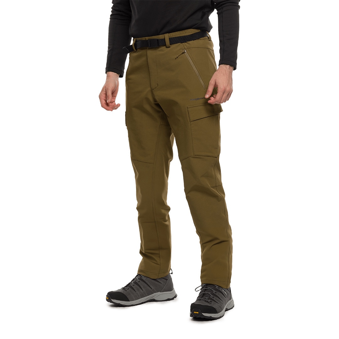 Imagen 4 de Pantalón largo de hombre Zagora Trangoworld - Marrón Marrón