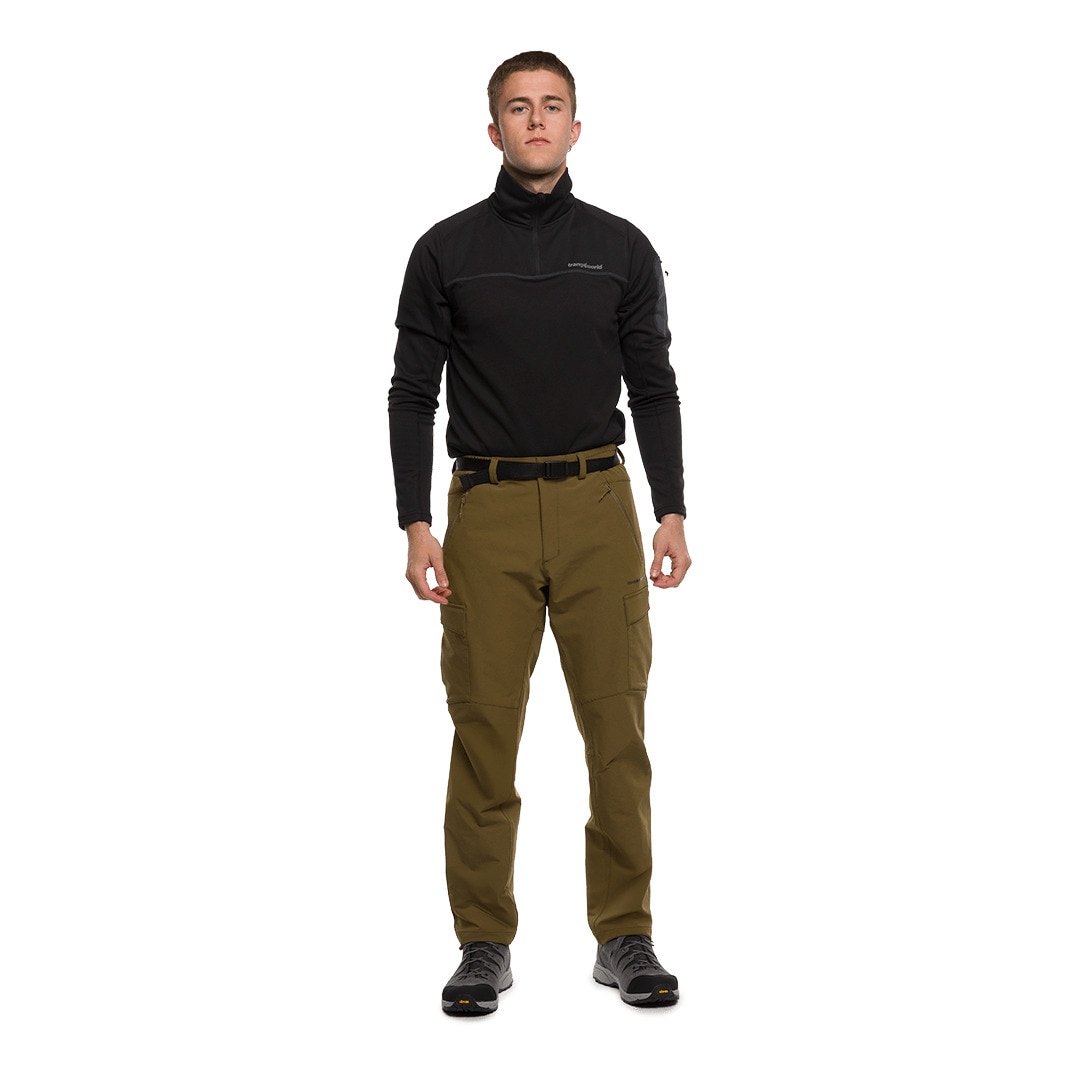 Imagen 5 de Pantalón largo de hombre Zagora Trangoworld - Marrón Marrón