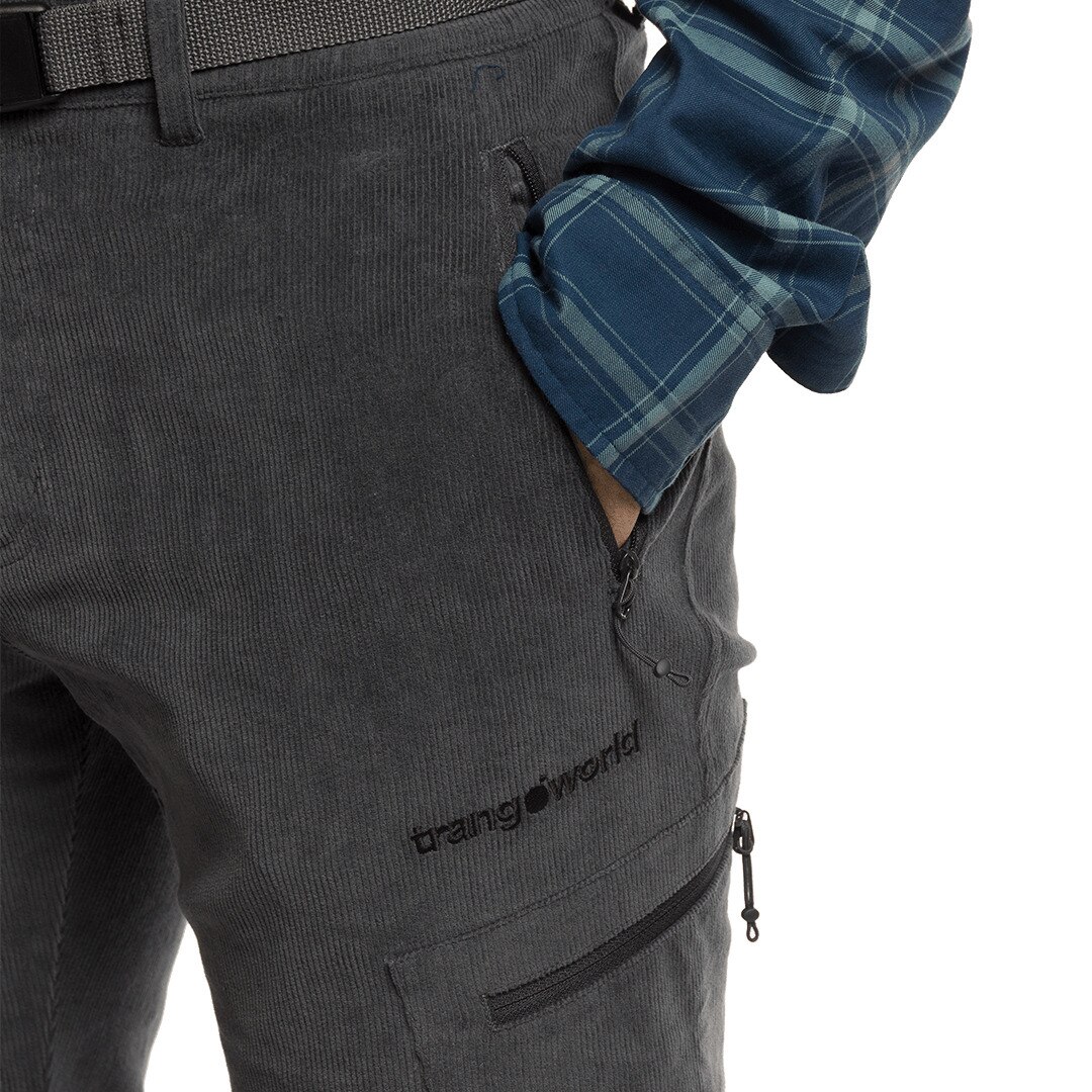 Imagen 8 de Pantalón largo de hombre Goym st Trangoworld - Denim Antracita