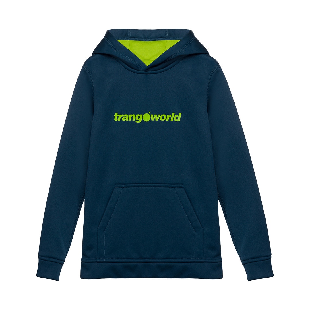 Trangoworld Sudadera de niños Kura Gris / Amarillo