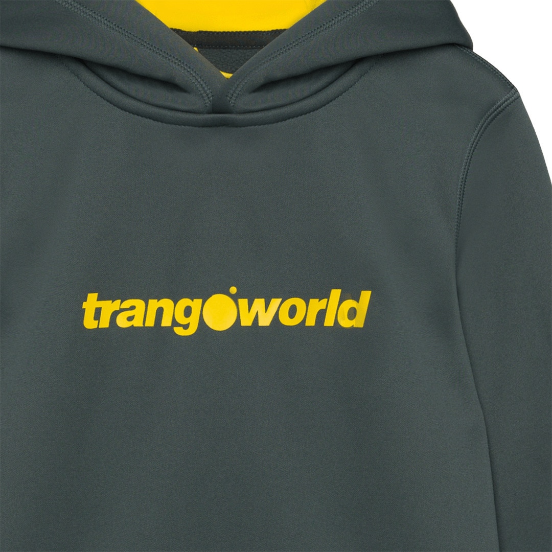 Sudadera de niños Kura Trangoworld - Gris / Amarillo Gris / Amarillo-2