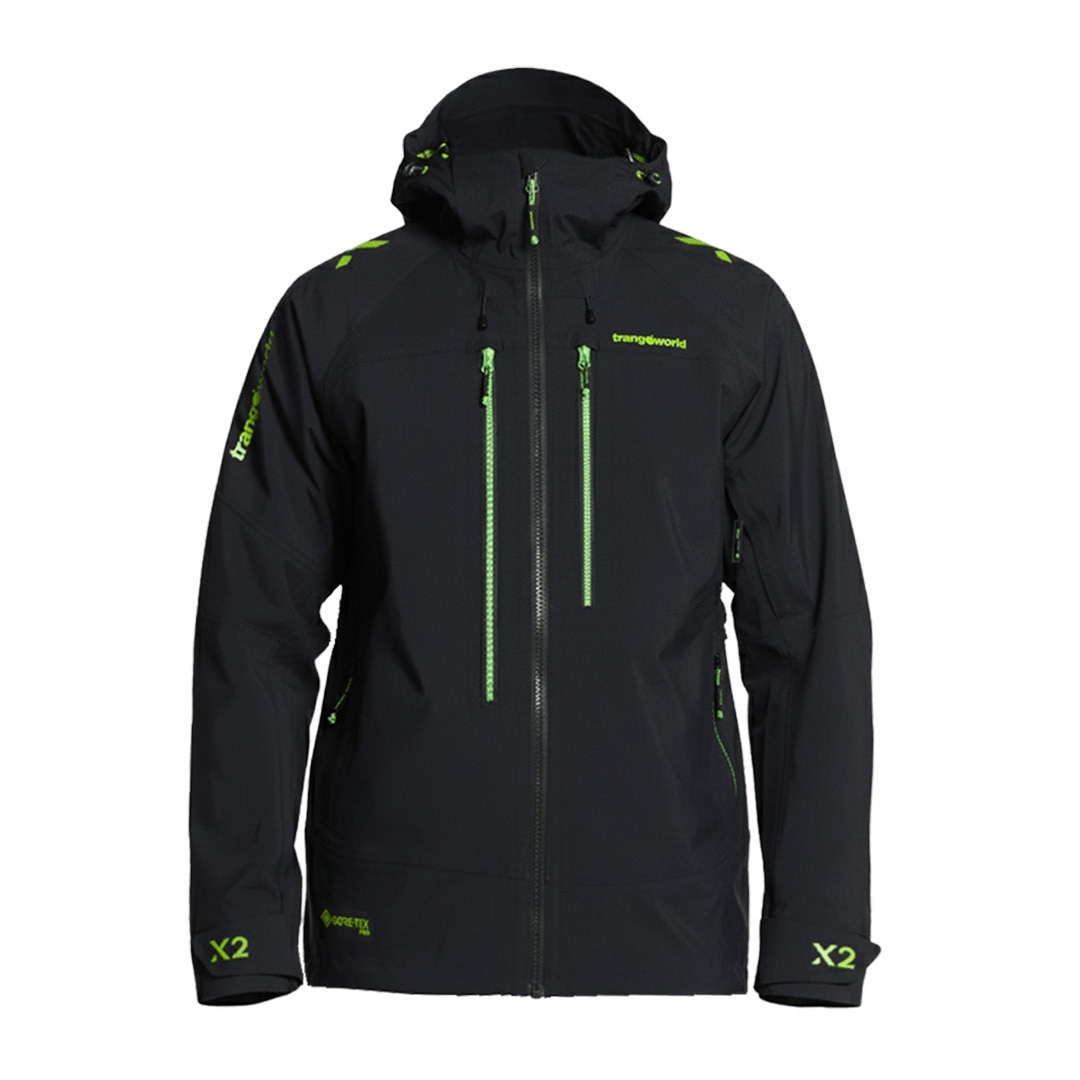 Chaqueta de hombre Trx2 shell evo Trangoworld - Negro Negro-1