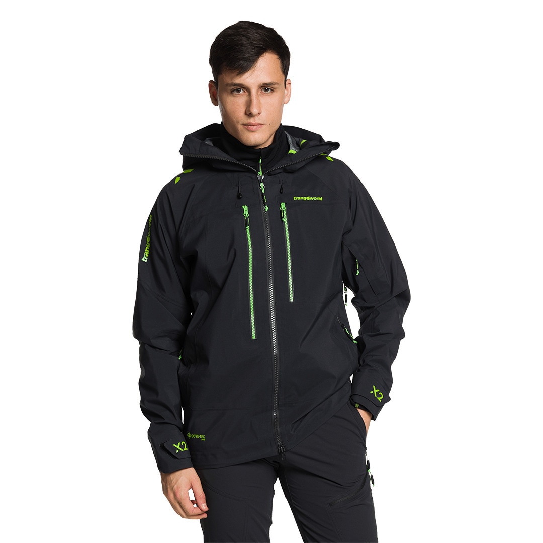 Chaqueta de hombre Trx2 shell evo Trangoworld - Negro Negro-2