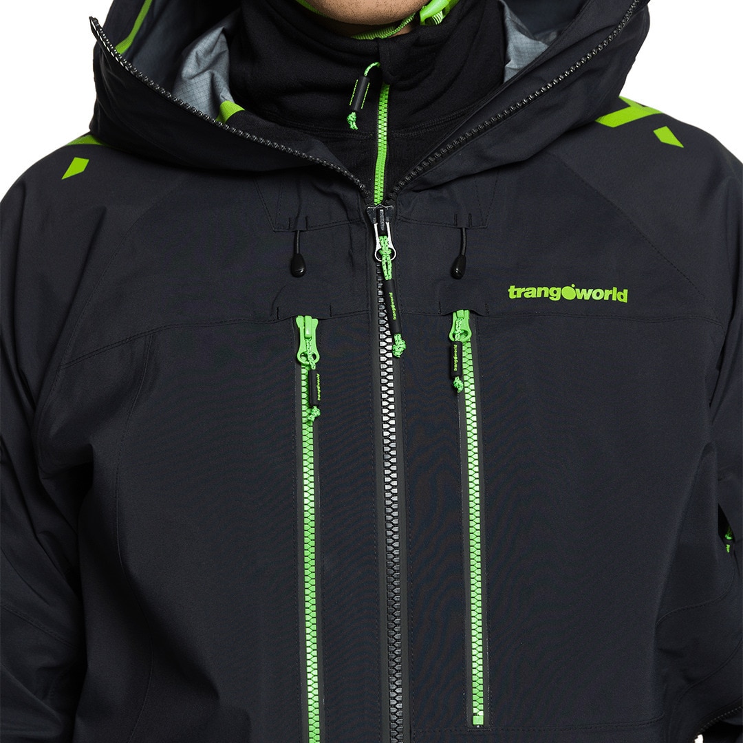 Chaqueta de hombre Trx2 shell evo Trangoworld - Negro Negro-8