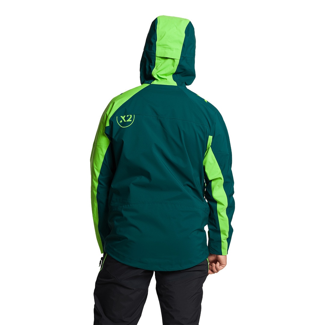 Chaqueta de hombre Trx2 shell evo Trangoworld - Verde oscuro Verde oscuro-2