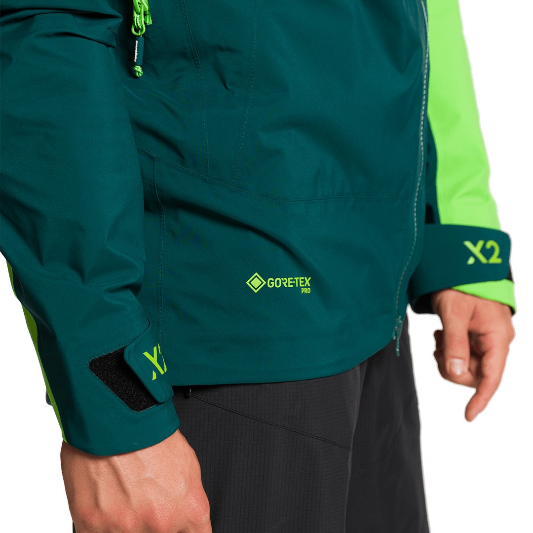 Chaqueta de hombre Trx2 shell evo Trangoworld - Verde oscuro Verde oscuro-4