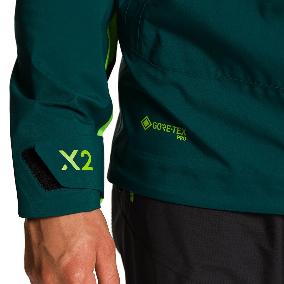 Chaqueta de hombre Trx2 shell evo Trangoworld - Verde oscuro Verde oscuro-8