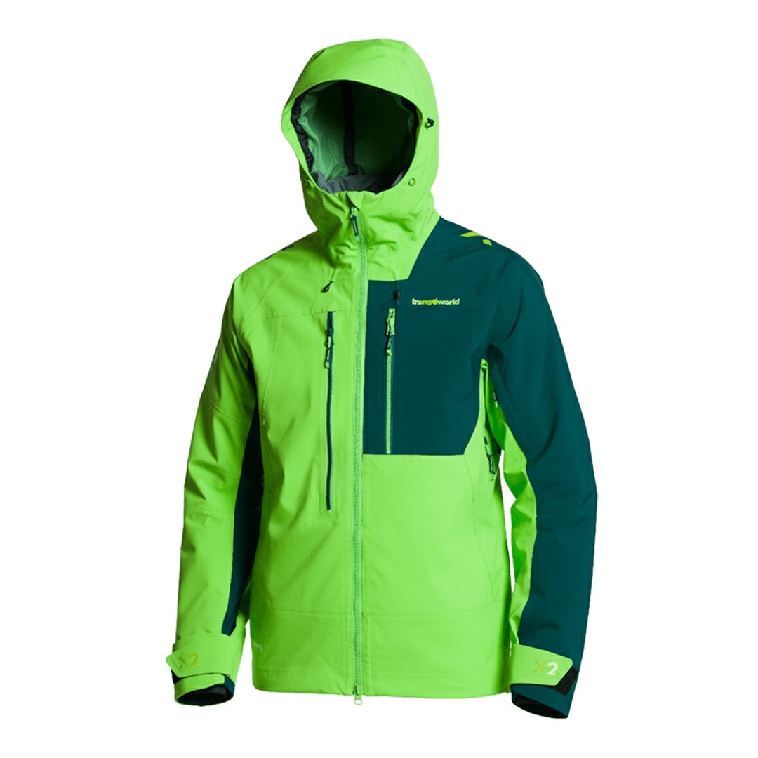 Chaqueta de hombre Trx2 shell evo Trangoworld - Verde Verde-1