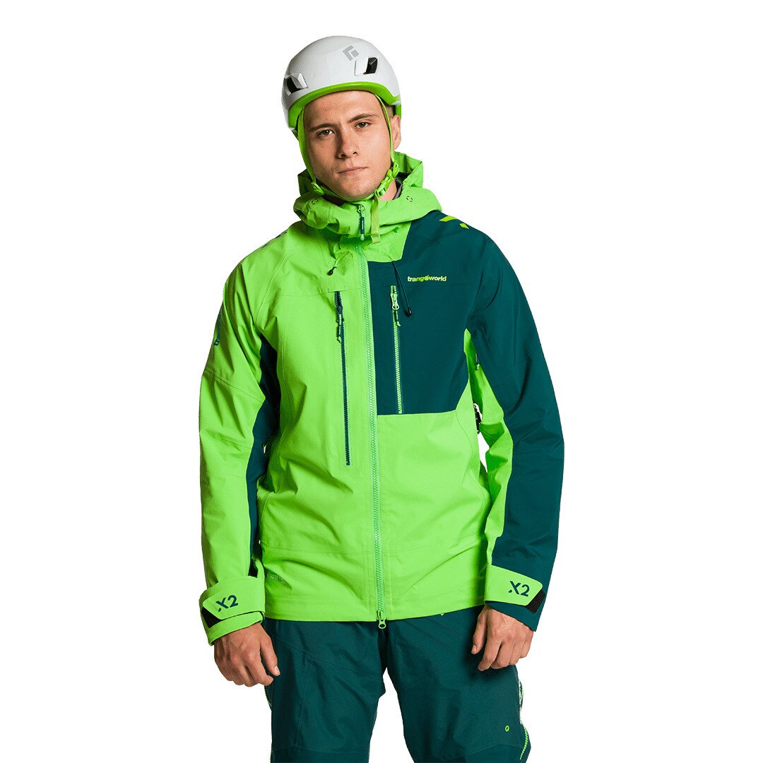 Chaqueta de hombre Trx2 shell evo Trangoworld - Verde Verde-2