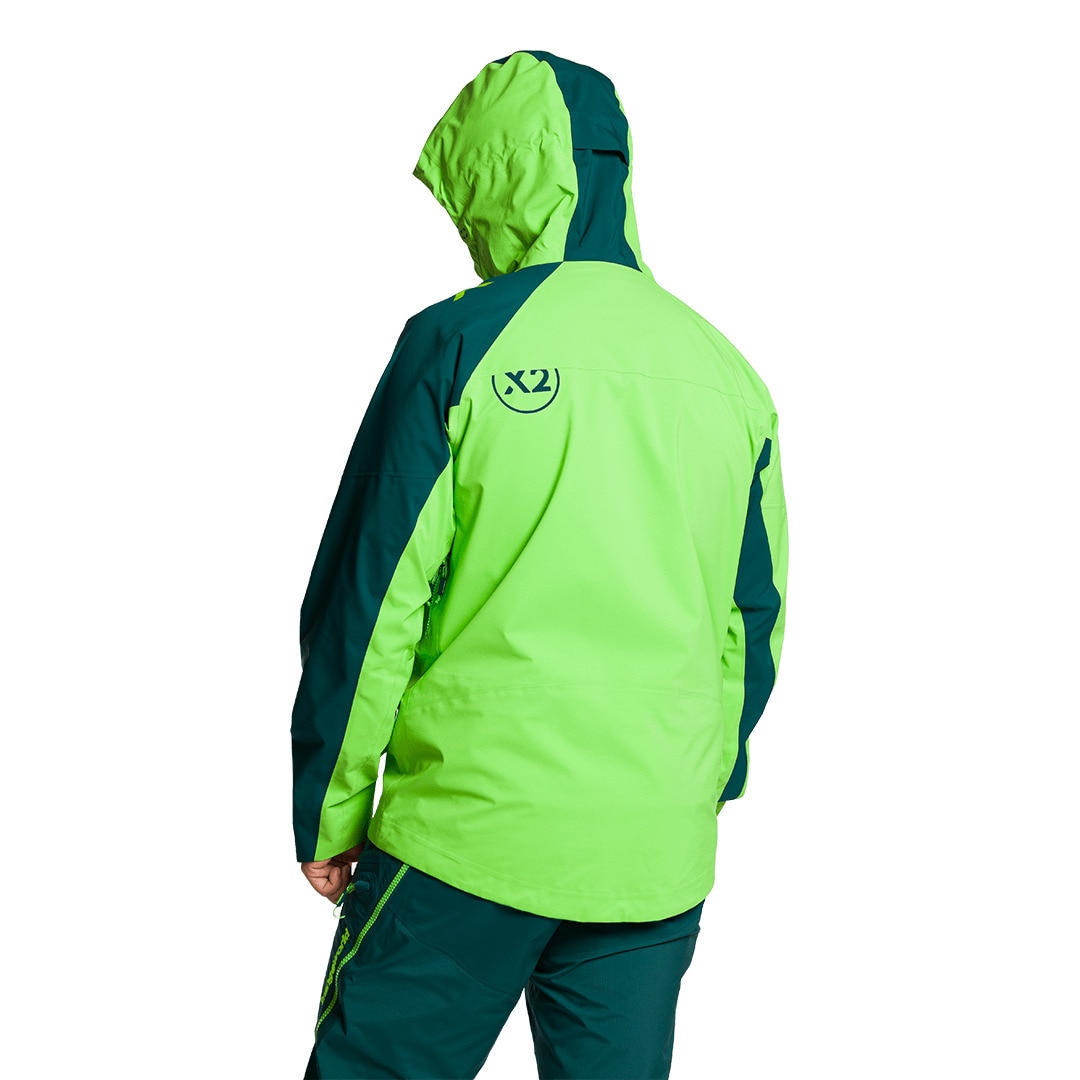Chaqueta de hombre Trx2 shell evo Trangoworld - Verde Verde-3