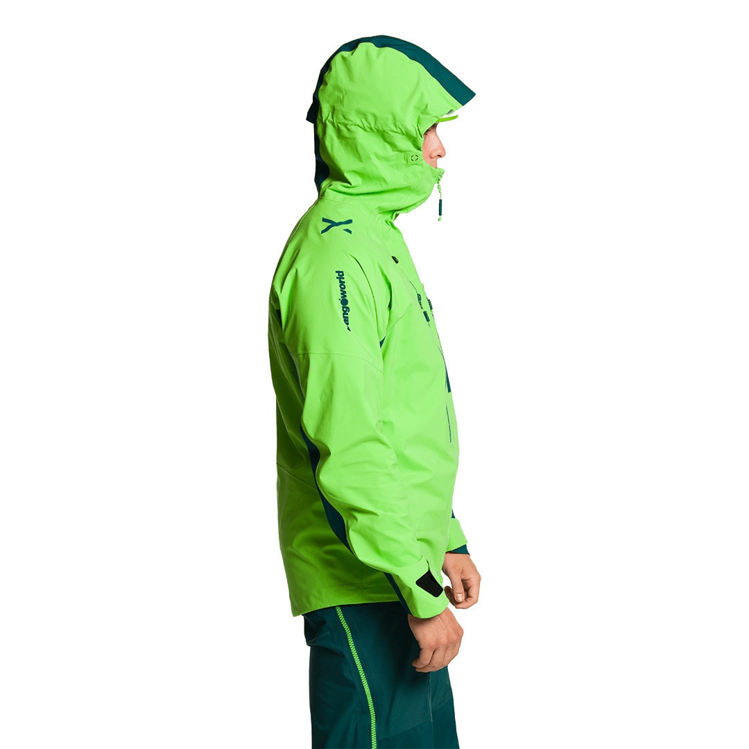 Chaqueta de hombre Trx2 shell evo Trangoworld - Verde Verde-4