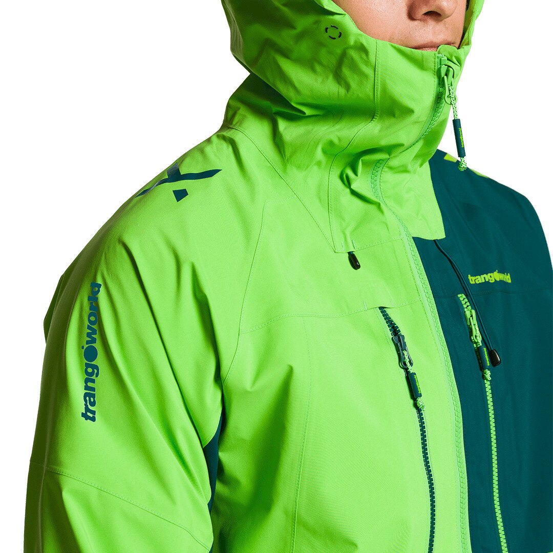Chaqueta de hombre Trx2 shell evo Trangoworld - Verde Verde-8