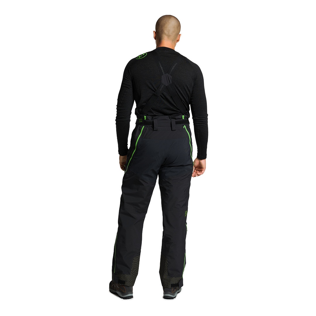 Imagen 2 de Pantalón de hombre Trx2 shell evo Trangoworld - Negro Negro