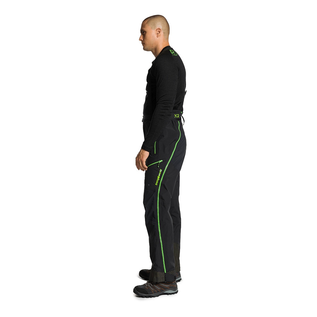 Imagen 3 de Pantalón de hombre Trx2 shell evo Trangoworld - Negro Negro