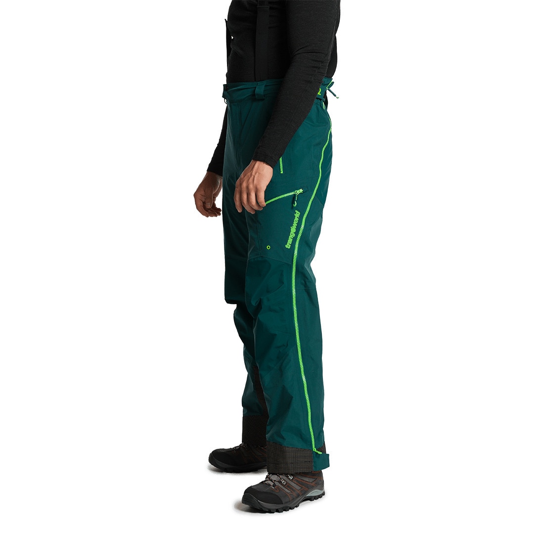 Imagen 3 de Pantalón de hombre Trx2 shell evo Trangoworld - Verde oscuro Verde oscuro