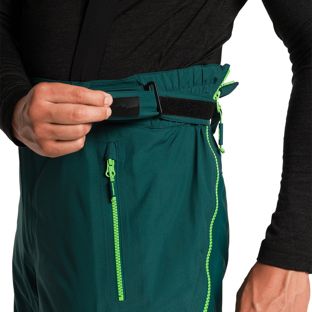 Imagen 7 de Pantalón de hombre Trx2 shell evo Trangoworld - Verde oscuro Verde oscuro