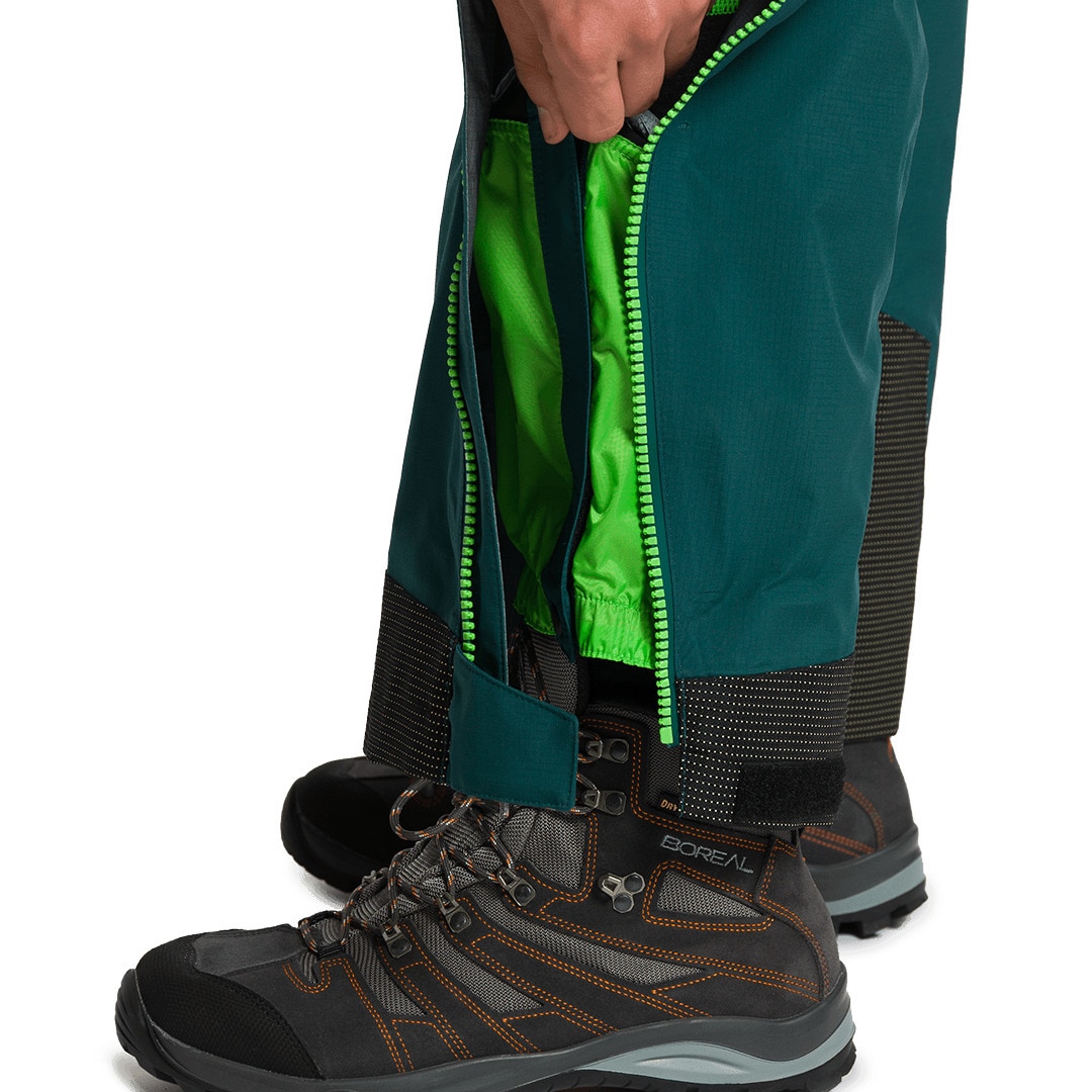 Imagen 9 de Pantalón de hombre Trx2 shell evo Trangoworld - Verde oscuro Verde oscuro