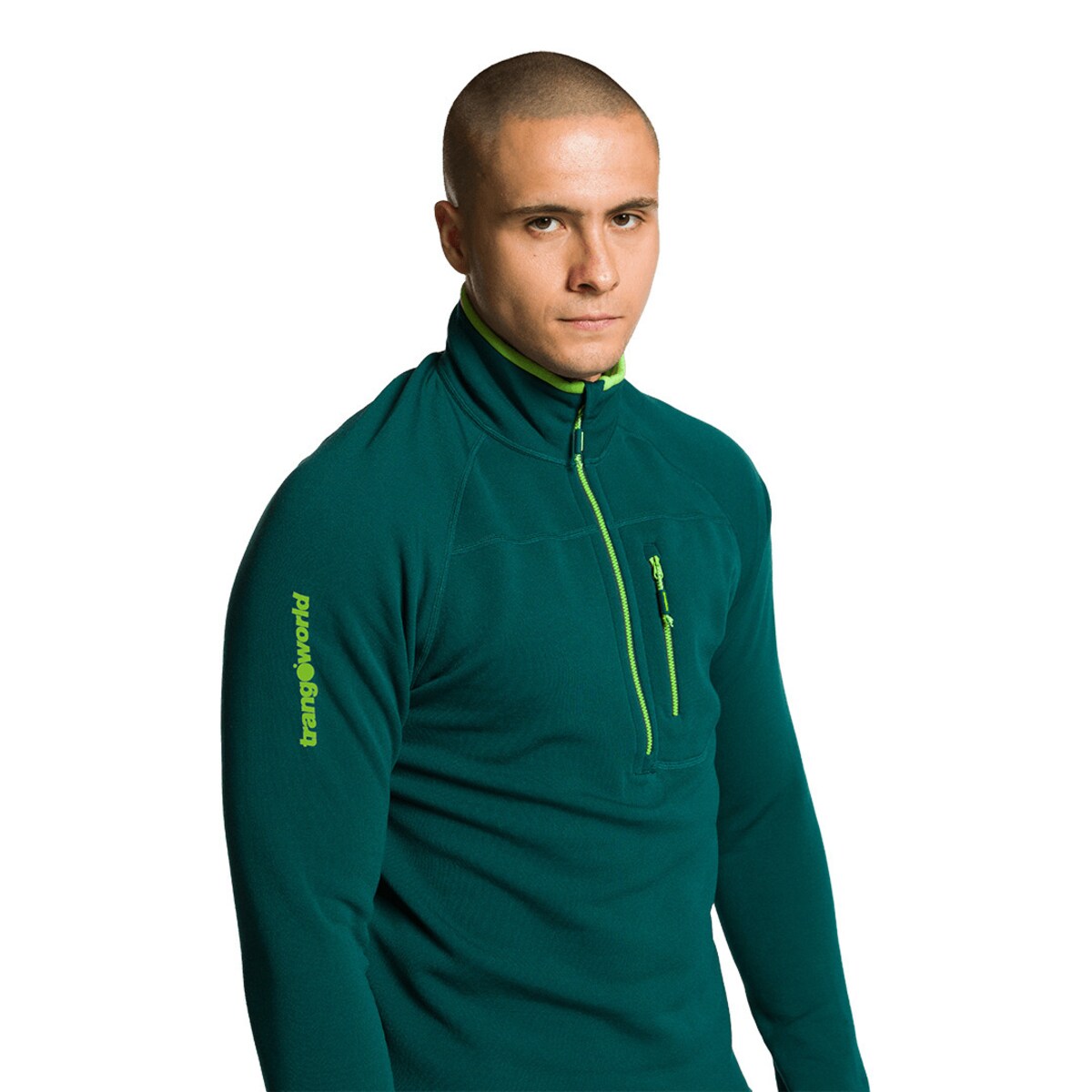 Sudadera Con Capucha TRANGO Para Hombre – Verde, Talla 3XL, Tejido Cálido Para Uso Diario O Deporte