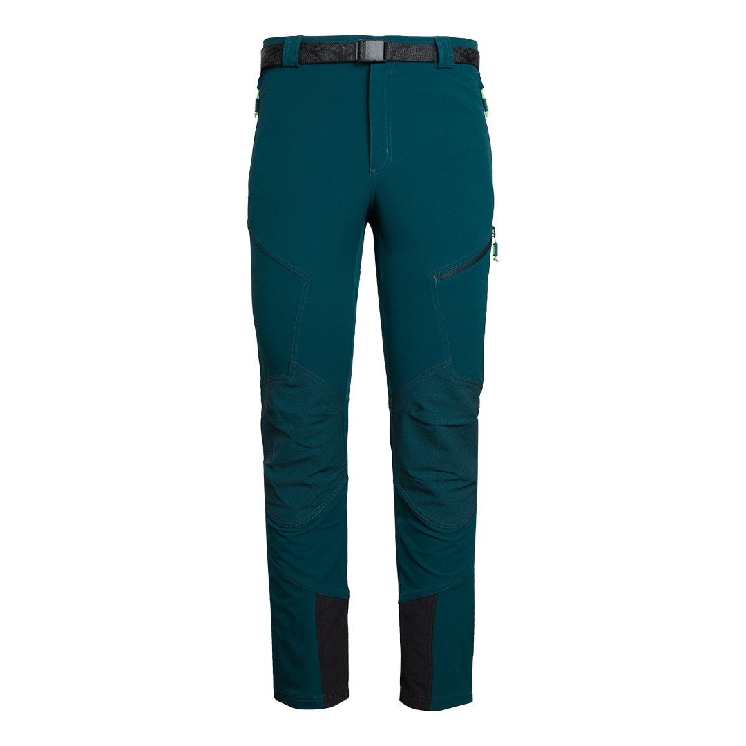 Pantalón de hombre Trx2 nyl evo Trangoworld - Verde Agua Verde Agua-1