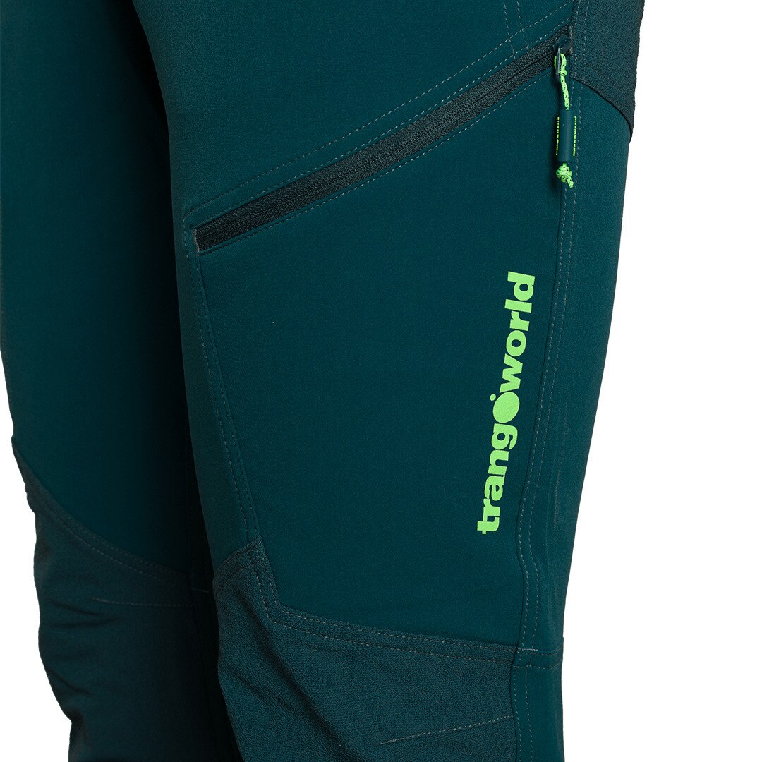 Pantalón de hombre Trx2 nyl evo Trangoworld - Verde Agua Verde Agua-4