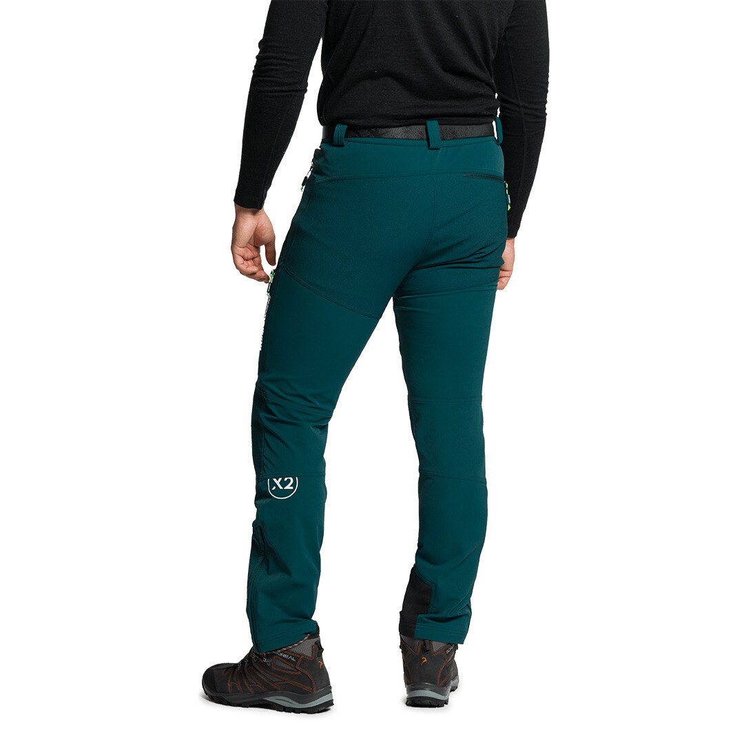 Pantalón de hombre Trx2 nyl evo Trangoworld - Verde Agua Verde Agua-8