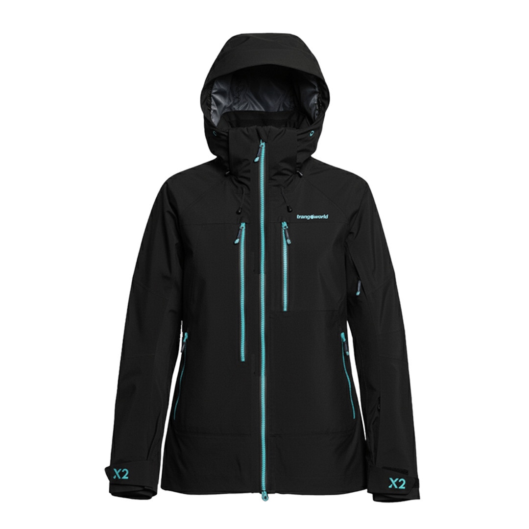 Chaqueta de mujer Trx2 shell wm evo Trangoworld - Negro Negro-1