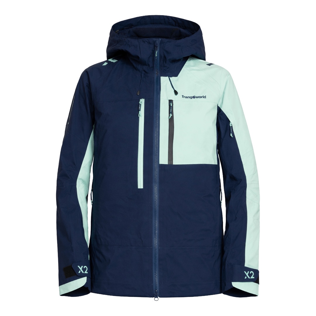 Chaqueta de mujer Trx2 shell wm evo Trangoworld - Azul marino Azul marino-1