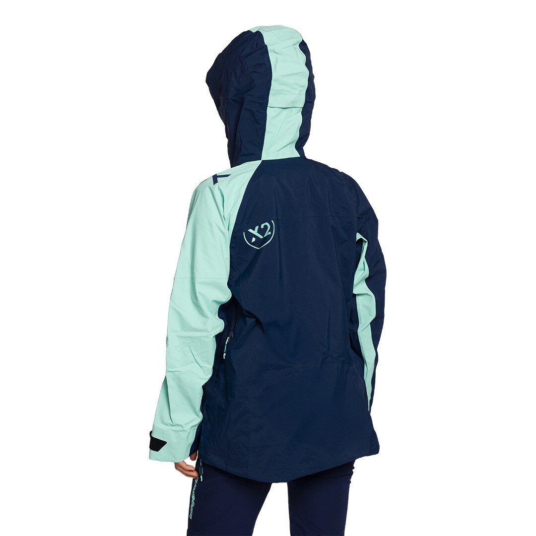Chaqueta de mujer Trx2 shell wm evo Trangoworld - Azul marino Azul marino-3