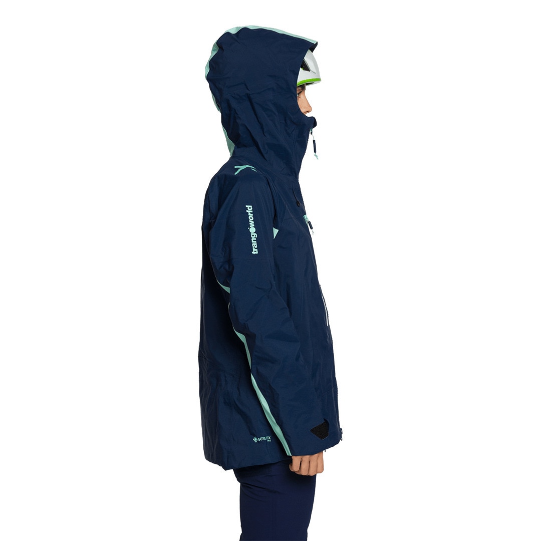Chaqueta de mujer Trx2 shell wm evo Trangoworld - Azul marino Azul marino-4