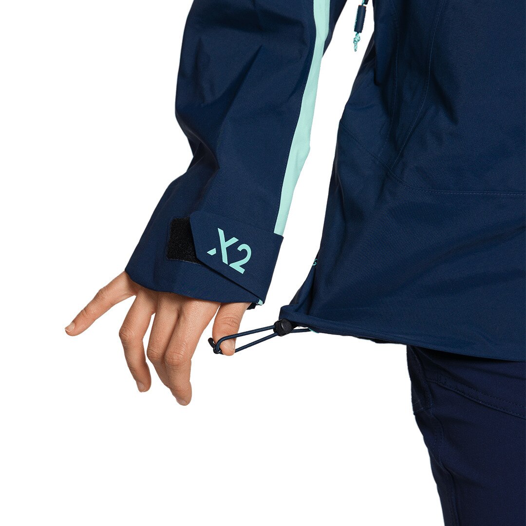 Chaqueta de mujer Trx2 shell wm evo Trangoworld - Azul marino Azul marino-7
