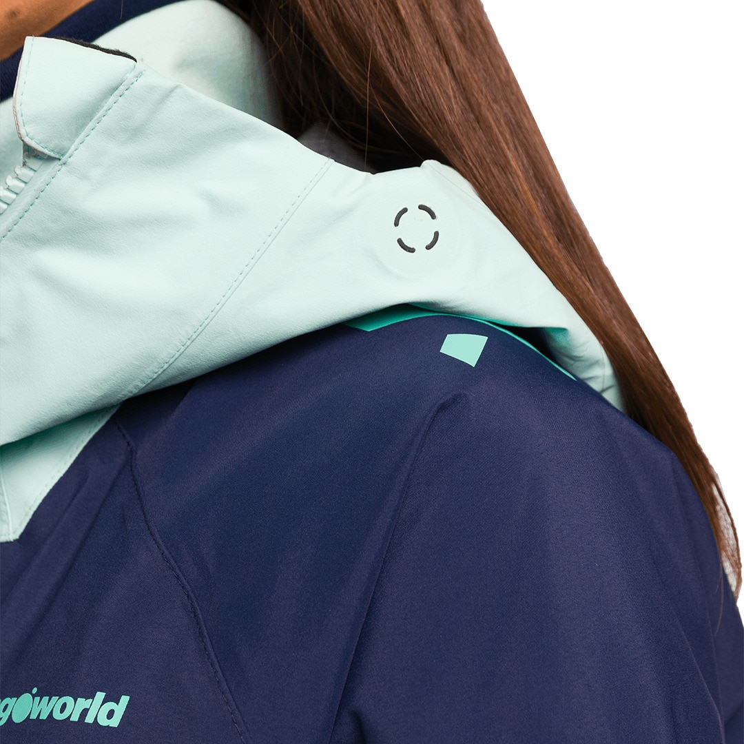 Chaqueta de mujer Trx2 shell wm evo Trangoworld - Azul Turquesa Azul Turquesa-8