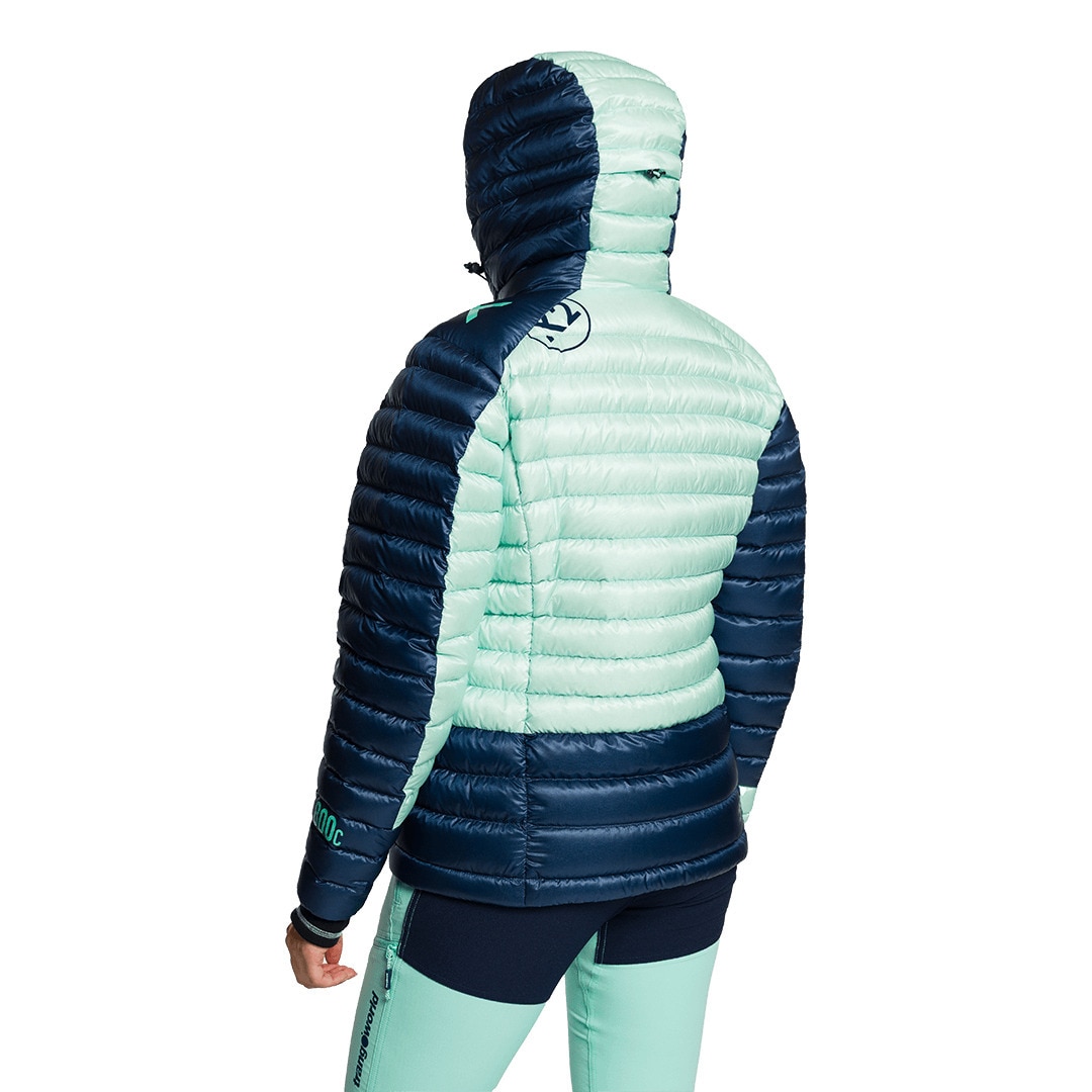 Imagen 2 de Chaqueta de mujer Trx2 800 wm evo Trangoworld - Azul Turquesa Azul Turquesa