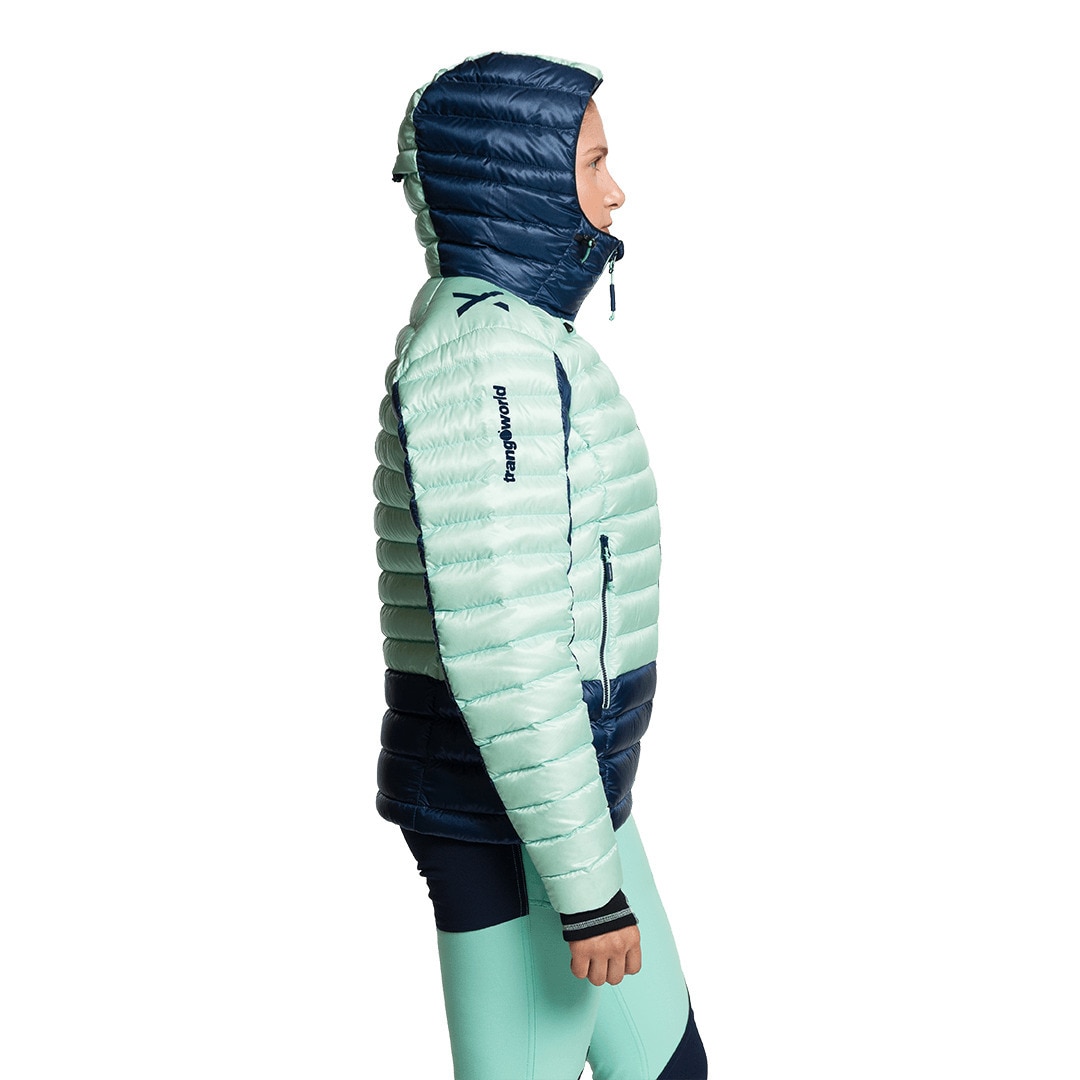 Imagen 3 de Chaqueta de mujer Trx2 800 wm evo Trangoworld - Azul Turquesa Azul Turquesa