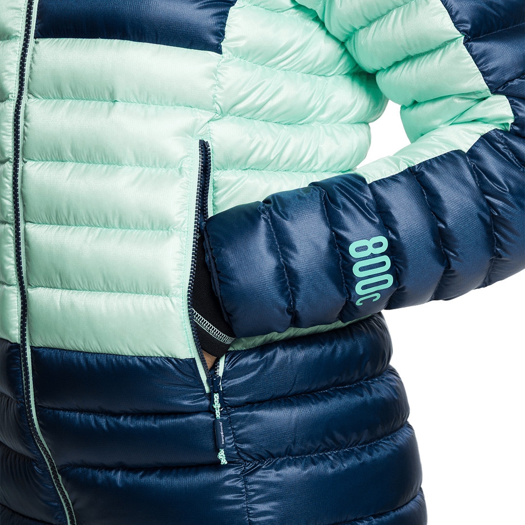 Imagen 4 de Chaqueta de mujer Trx2 800 wm evo Trangoworld - Azul Turquesa Azul Turquesa