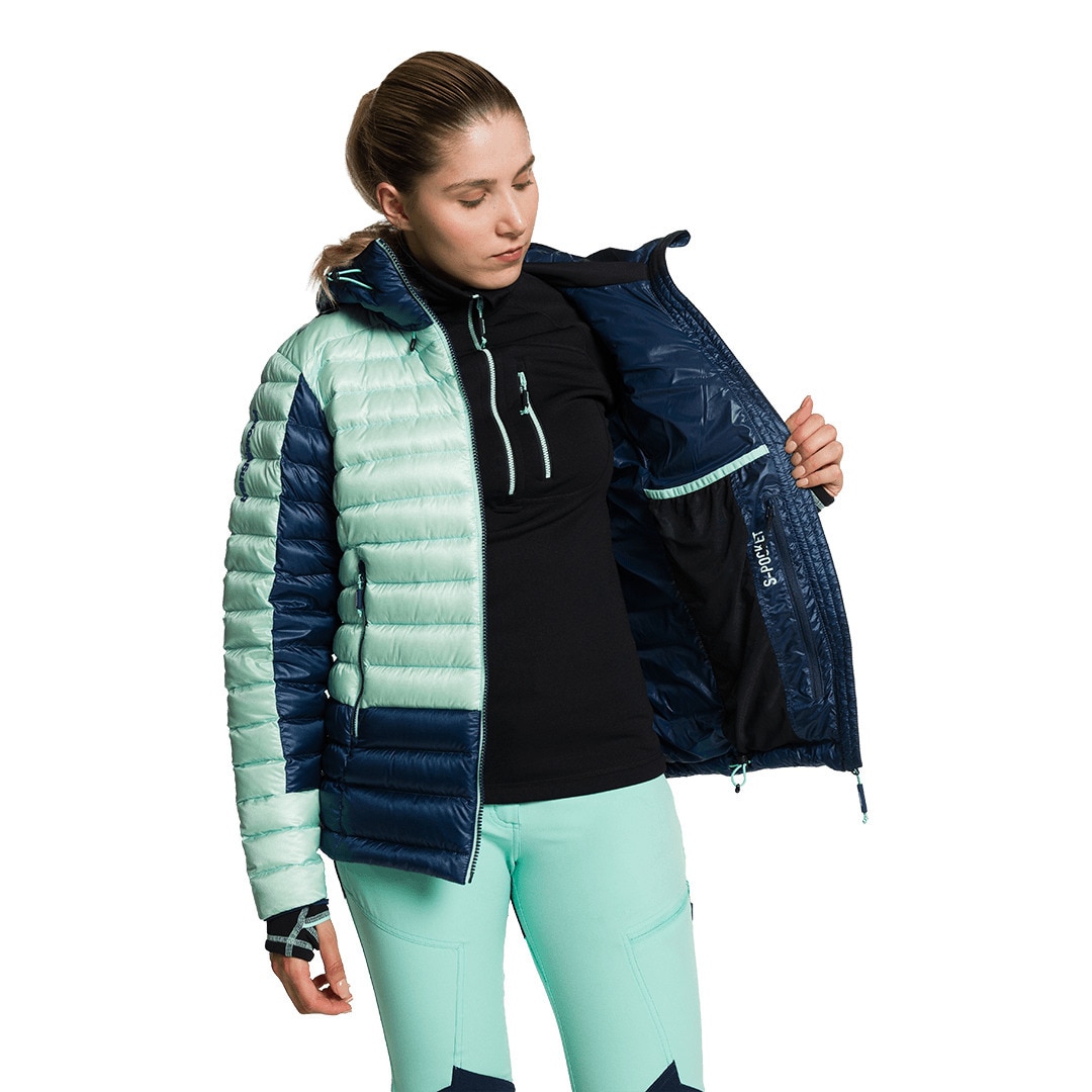 Imagen 8 de Chaqueta de mujer Trx2 800 wm evo Trangoworld - Azul Turquesa Azul Turquesa
