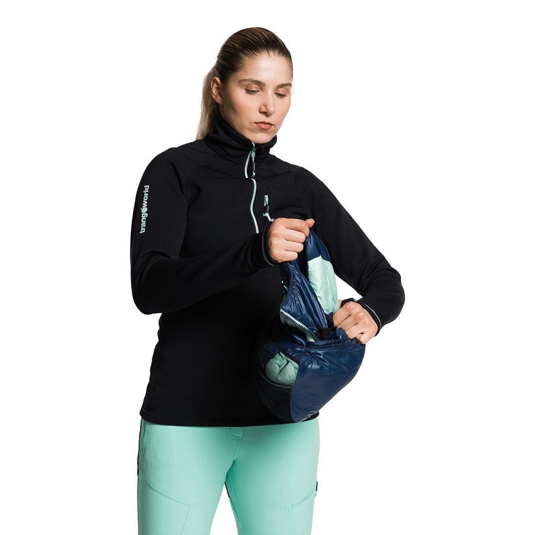 Imagen 9 de Chaqueta de mujer Trx2 800 wm evo Trangoworld - Azul Turquesa Azul Turquesa