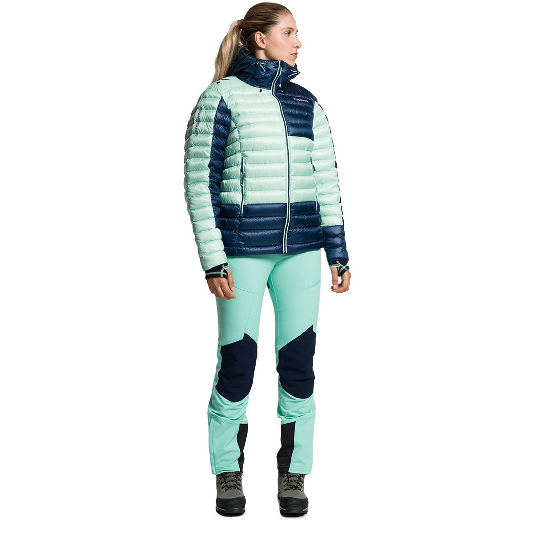 Imagen 10 de Chaqueta de mujer Trx2 800 wm evo Trangoworld - Azul Turquesa Azul Turquesa