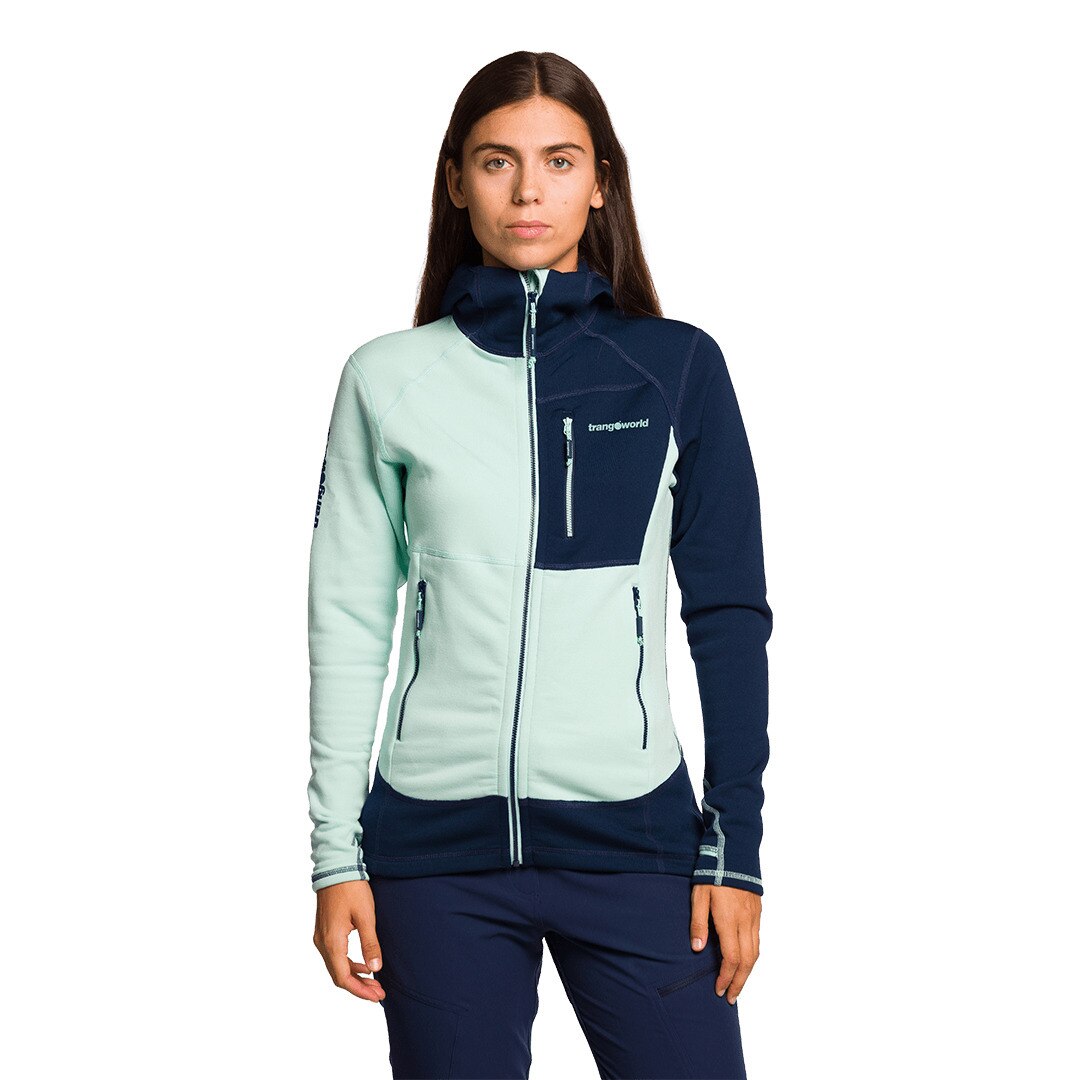 Chaqueta de mujer Trx2 stretch wm evo Trangoworld - Azul Turquesa Azul Turquesa-1