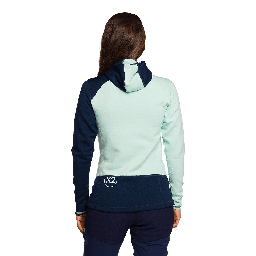 Chaqueta de mujer Trx2 stretch wm evo Trangoworld - Azul Turquesa Azul Turquesa-2