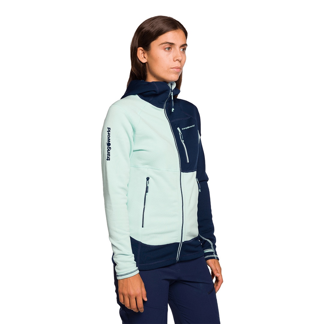 Chaqueta de mujer Trx2 stretch wm evo Trangoworld - Azul Turquesa Azul Turquesa-3