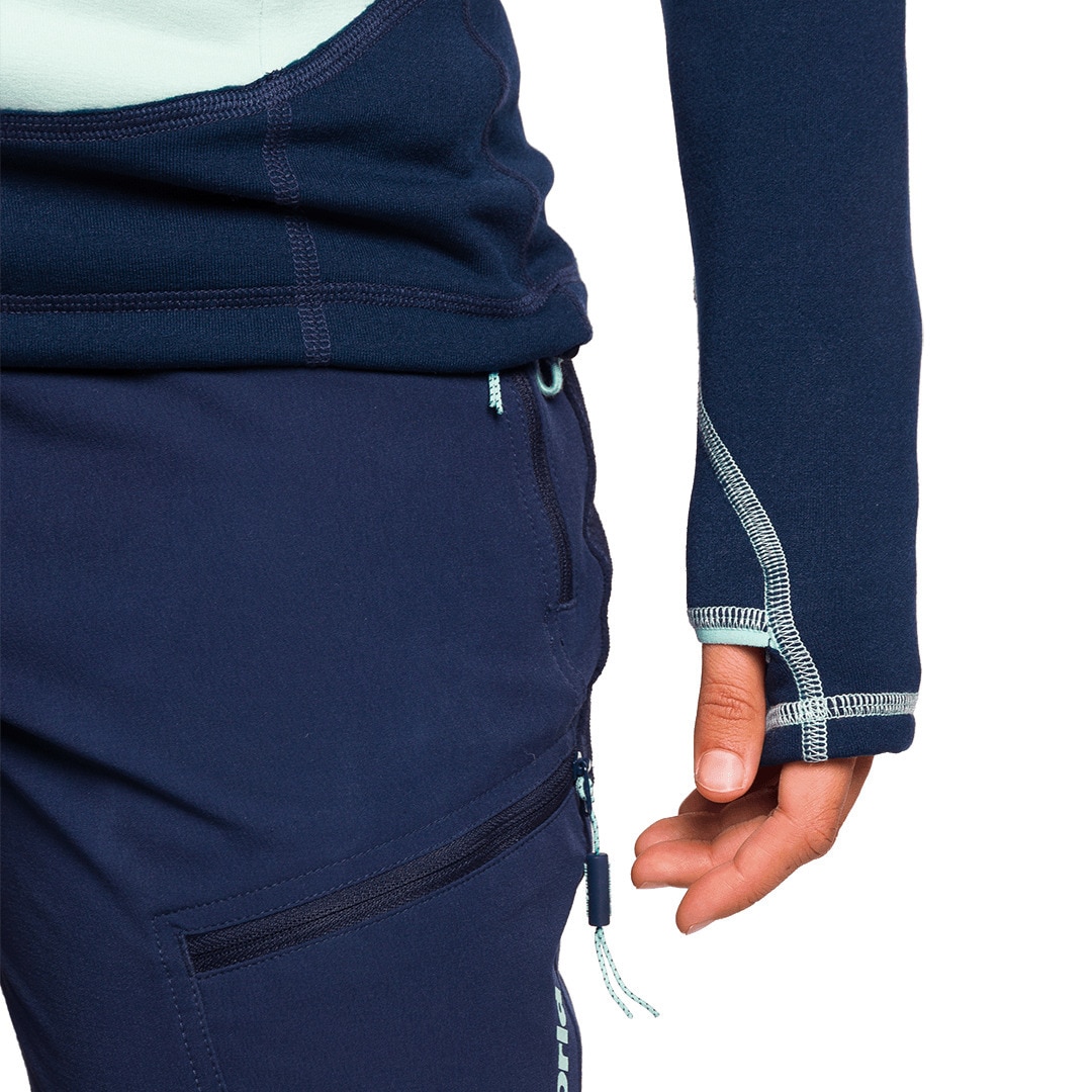 Chaqueta de mujer Trx2 stretch wm evo Trangoworld - Azul Turquesa Azul Turquesa-7