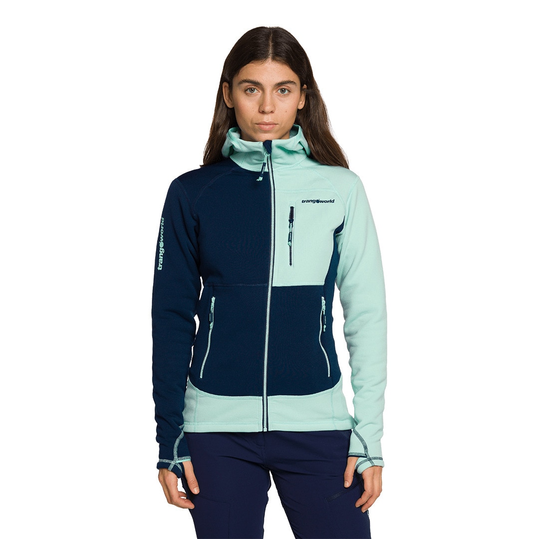 Chaqueta de mujer Trx2 stretch wm evo Trangoworld - Azul marino Azul marino-3