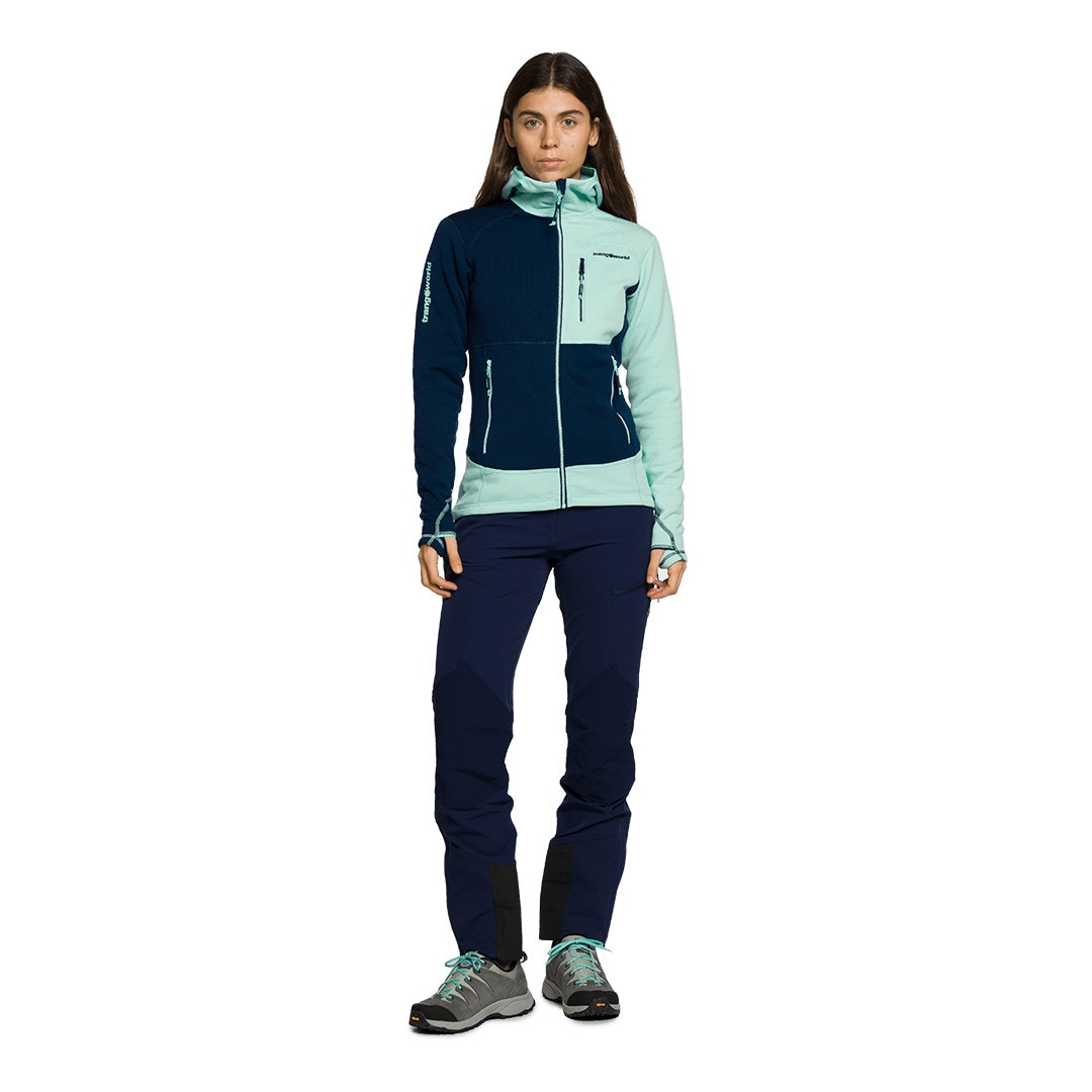 Chaqueta de mujer Trx2 stretch wm evo Trangoworld - Azul marino Azul marino-9