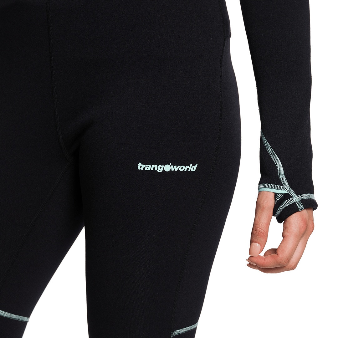 Malla de mujer Trx2 stretch wm evo Trangoworld - Negro Negro-4