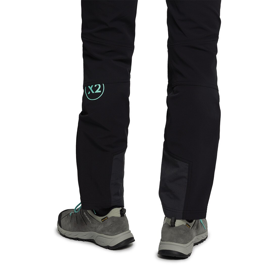 Pantalón largo de mujer Trx2 nyl wm evo Trangoworld - Negro Negro-4
